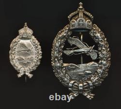 WW1 German Imperial pilot badge prinzen size Army Air Force Luftwaffe medal pin