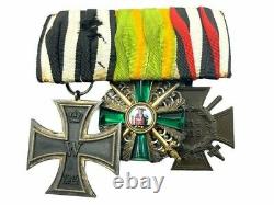 WW1 Imperial German Baden Order of Zähringer Lion with Swords Medal Group