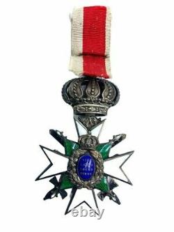 WW1 Imperial German Saxe-Weimar Order of the White Falcon Medal with Documents