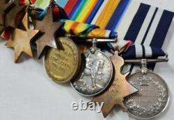 WW1 Jutland & WW2 HMS Albrighton Distinguished Service Medal Royal Navy Martin
