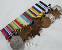 WW1 Jutland & WW2 HMS Albrighton Distinguished Service Medal Royal Navy Martin