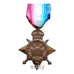 WW1 Officers 1914-15 Star Medal Lieut H. R. Oulsnam R. N. R. Royal Naval Reserve