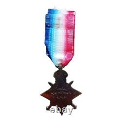 WW1 Officers 1914-15 Star Medal Lieut H. R. Oulsnam R. N. R. Royal Naval Reserve