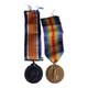 WW1 Pair of Medals W S Henderson Royal Navy From Malden, Surrey
