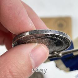 WW1 Royal Naval Long Service Medal Pair Stoker Petty Officer Stapleton HMS Mars