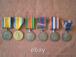 WW1 & WW2 Medal Group to GRATY, Royal Engineers & Canadian Corps of Signals