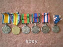 WW1 & WW2 Medal Group to GRATY, Royal Engineers & Canadian Corps of Signals