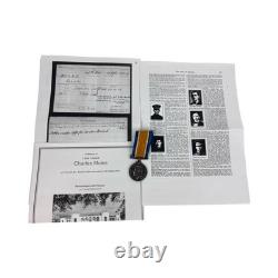 WW1 War Medal LCpl Charles Moles 4th Royal Fusiliers DOW 29 Oct 1914