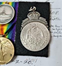 WW1 deserters British & Royal Australian Navy Sydney/Emden action medal group