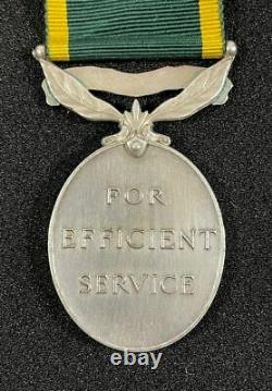 WW2 Era British George VI Territorial Efficiency Medal, Royal Artillery