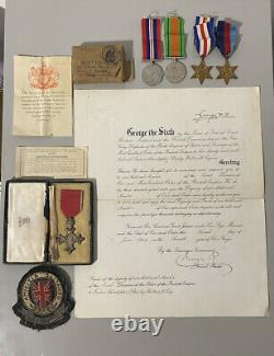 WW2 Medal & MBE Group F. C. S Halleway Royal Navy 1943
