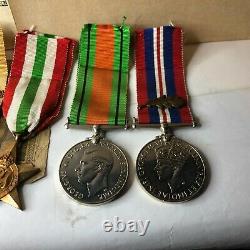 WW2 Medal group Cpl E Stafford Royal Corps Of signals Mentioned in Dispatches