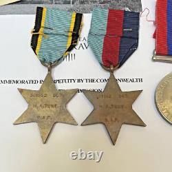 WW2 Royal Air Force Casualty Medal Group Air Crew Europe Star Tune Bath Somerset