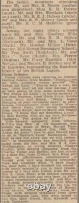 WW2 Royal Air Force Casualty Medal Group Air Crew Europe Star Tune Bath Somerset