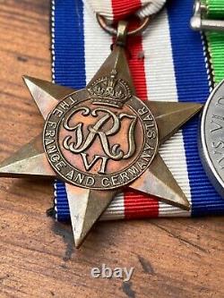 WWII British medal Group To Spr V Nettleskip Royal Engineers w Efficiency Medal