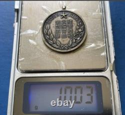 WWII Imperial Japanese Army 1932 Grand Maneuvers Medal Osaka Kyoto Emperor