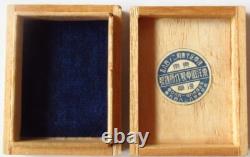 WWII Imperial Japanese Army Veterans Association Badge with Box Gunyukai Medal