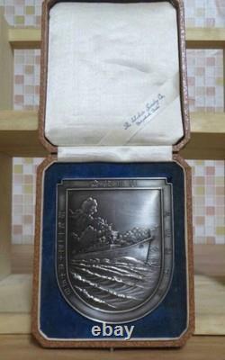WWII Imperial Japanese Navy Heavy Cruiser Kumano Launch Commemorative Medal 1936