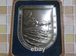 WWII Imperial Japanese Navy Heavy Cruiser Kumano Launch Commemorative Medal 1936