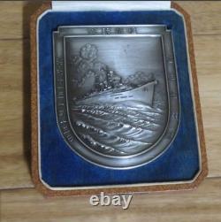 WWII Imperial Japanese Navy Heavy Cruiser Kumano Launch Commemorative Medal 1936