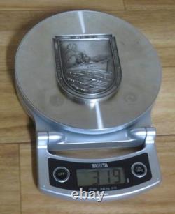 WWII Imperial Japanese Navy Heavy Cruiser Kumano Launch Commemorative Medal 1936