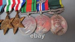 WWII MID Territorial British Army Royal Artillery Officer's Medal Group of Six