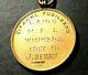 WWI 1917 British Egypt Cairo Royal Scots Fusiliers Winners Football GOLD medal