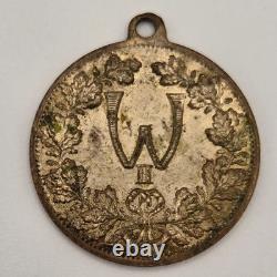 WWI Era German Medal Wilhelm II Deutscher Kaiser Imperial Army Patriotic Pendant WWI Era German Medal Wilhelm II Deutscher Kaiser Imperial Army Patriotic Pendant