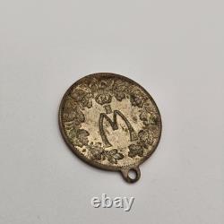 WWI Era German Medal Wilhelm II Deutscher Kaiser Imperial Army Patriotic Pendant