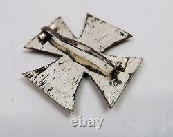 WWI German Imperial iron cross badge pin soldier medal WWII US Army bring back