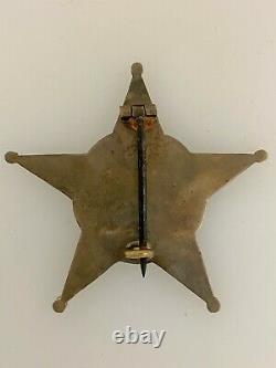 WWI Ottoman Turkish Imperial German Gallipoli Star or Eiserner Halbmond medal