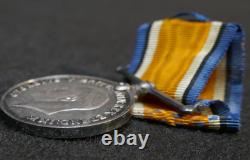 WWI Royal Canadian Army British War Medal Pvt AJ SWICK Nova Scotia Regiment
