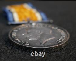 WWI Royal Canadian Army British War Medal Pvt AJ SWICK Nova Scotia Regiment