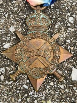 WWI Royal Navy HMS Minotaur Jutland Medal Group Trio w Minis