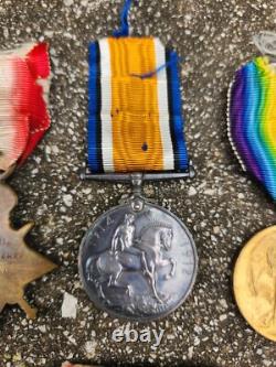 WWI Royal Navy HMS Minotaur Jutland Medal Group Trio w Minis