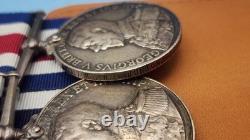 WWI Royal Navy Naval Good Shooting Medal Group of 5 medals