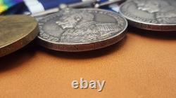 WWI Royal Navy Naval Good Shooting Medal Group of 5 medals