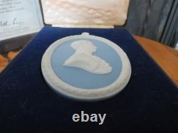 Wedgwood Jasperware HRH Charles Prince of Wales Portrait Medallion LE 3,000 1977