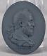 Wedgwood Pupienus Black Basalt Portrait Medallion Plaque Circa 1780-1795