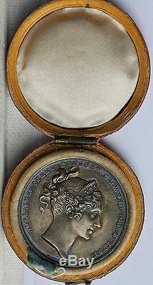 William IV & Adelaide Coronation Medal, Royal Mint in Original Fitted Case. FDC