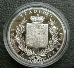 William & Kate 2014 Royal Tour 2oz SILVER Hallmarked NumisProof Colour Medallion