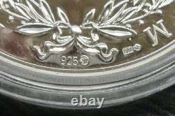 William & Kate 2014 Royal Tour 2oz SILVER Hallmarked NumisProof Colour Medallion