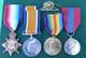 Ww1 1914/15 Star Medal Trio & Imperial Service Medal Royal Garrison Artillery