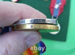 Ww1 1914/15 Star Medal Trio & Imperial Service Medal Royal Garrison Artillery