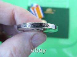 Ww1 1914/15 Star Medal Trio & Imperial Service Medal Royal Garrison Artillery