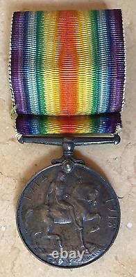 Ww1 British Army 1914-1918 British War Medal Bombardier Royal Arty. Unc