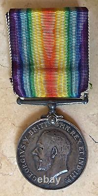 Ww1 British Army 1914-1918 British War Medal Bombardier Royal Arty. Unc