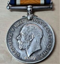 Ww1 British War Medal Lieutenant Johnson Royal Navy Volunteer Reserve