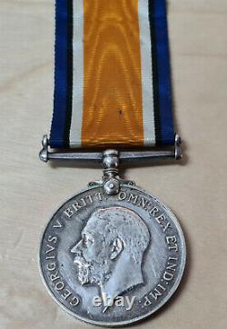 Ww1 British War Medal Lieutenant Johnson Royal Navy Volunteer Reserve