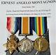 Ww1 Died Wounds Battle Somme Medal Group 7542 Montagnon Royal Irish Regiment